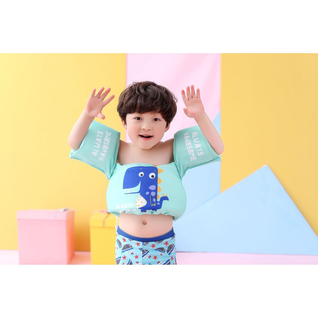ภาพสินค้าชูชีพเด็กสำหรับเล่นน้ำแบบมีห่วงสวมที่แขน เสื้อชูชีพเด็ก เสื้อชูชีพว่ายน้ำเด็ก ปลอกแขนว่ายน้ำ พยุงตัว จากร้าน chaozhouno1 บน Shopee ภาพที่ 4