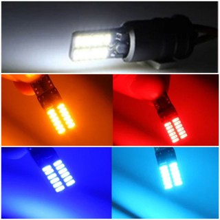 ภาพขนาดย่อของสินค้าCANBUS T10 24smd LED 3014 12V Super bright Clearanceหลอดไฟสีขาว,สีเหลือง,สีฟ้า,สีแดง