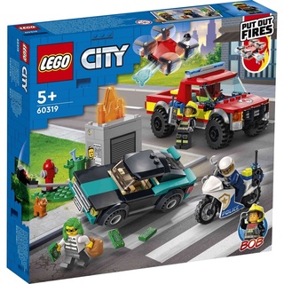 LEGO City Fire Rescue &amp; Police Chase-60319