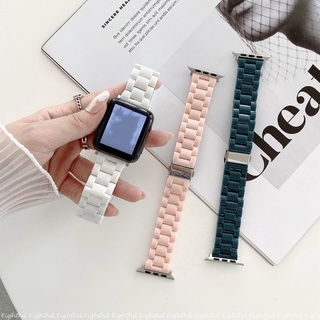 สินค้า สายนาฬิกาข้อมือเซรามิคเทียม สําหรับ Smart Watches Series 8 7 6 SE 5 4 3 2 1 ขนาด 41 มม. 45 มม. 44 มม. 42 มม. 40 มม. 38 มม.