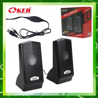 OKER ลำโพงคอมพิวเตอร์ โน๊ตบุ๊ค Speakers รุ่น M6