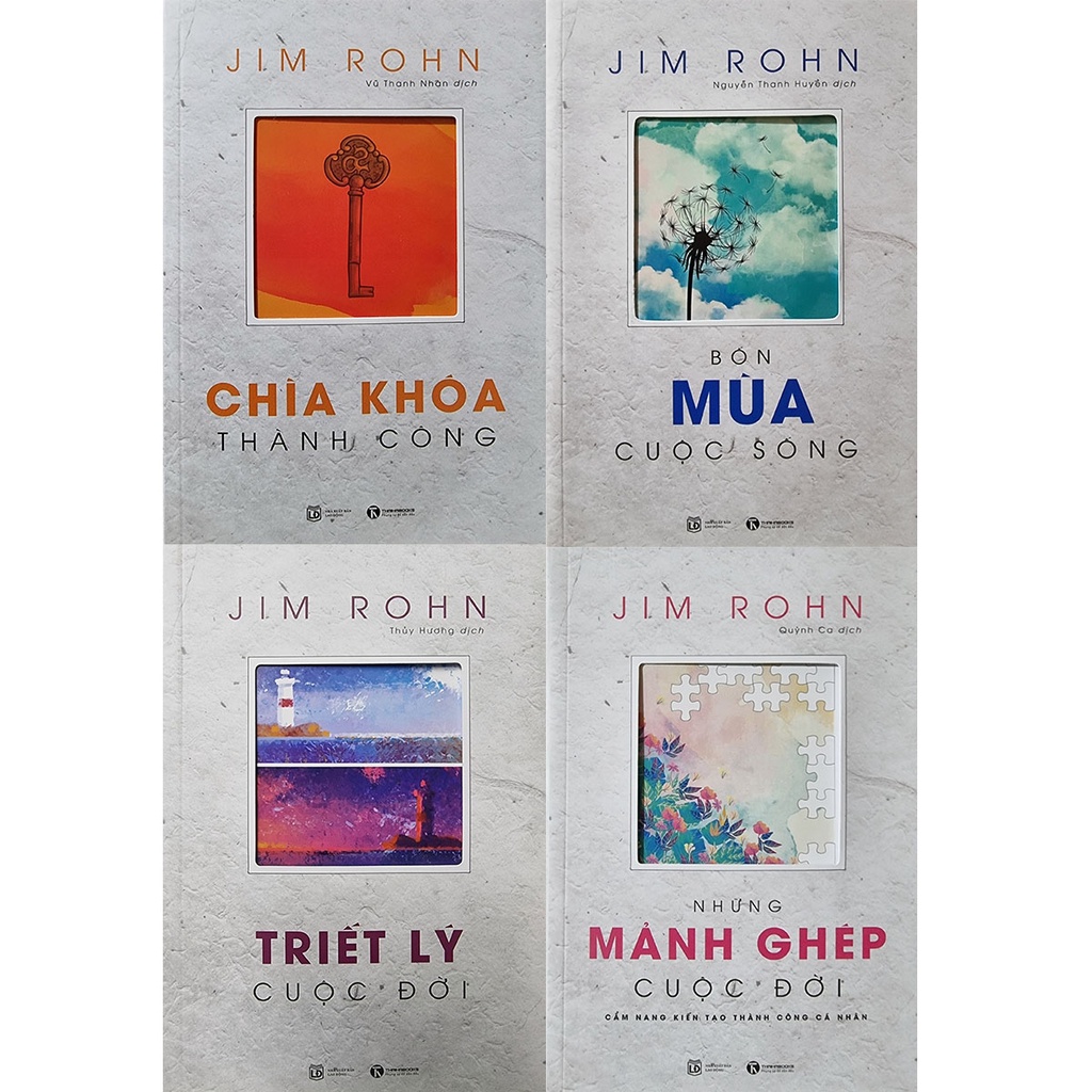 หนังสือ - Jim Rohn 4-Book Combo: Philosophy of Life + Pieces of Life ...