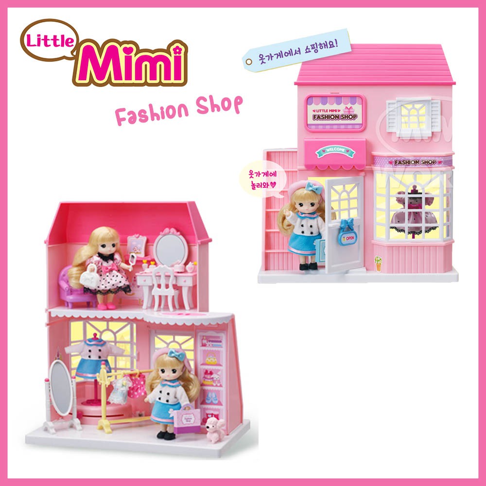 บ้านตุ๊กตา-ลิตเติ้ลมีมี่-รุ่น-ร้านขายเสื้อผ้า-little-mimi-fashion-shop