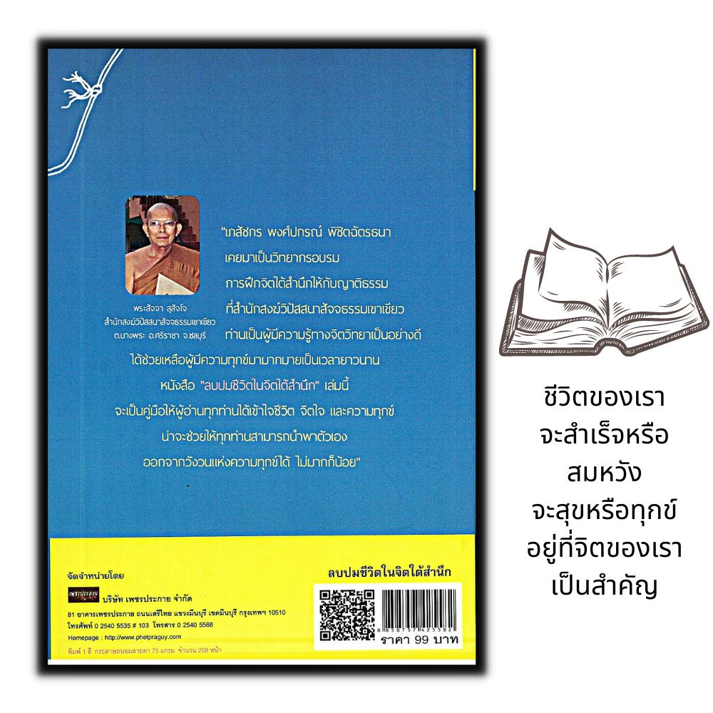 หนังสือ-ลบปมชีวิตในจิตใต้สำนึก-พัฒนาตนเอง-ความสุข-จิตใต้สำนึก-การดำเนินชีวิต