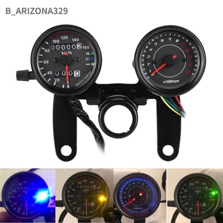 Arizona329 เครื่องวัดความเร็วรอบเครื่องยนต์ 12V 0-160 กม./ชม. 13000 Rpm ไฟแบ็คไลท์ Led สําหรับรถจักรยานยนต์
