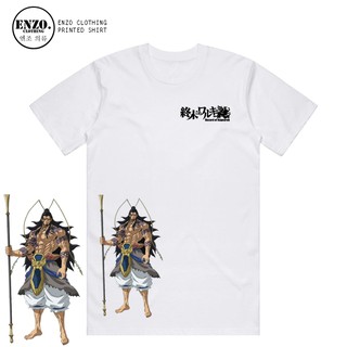 เสื้อยืดผ้าฝ้ายพรีเมี่ยม Anime Record Of Ragnarok Character Lubu T-shirts design Excellent Quality (B717)