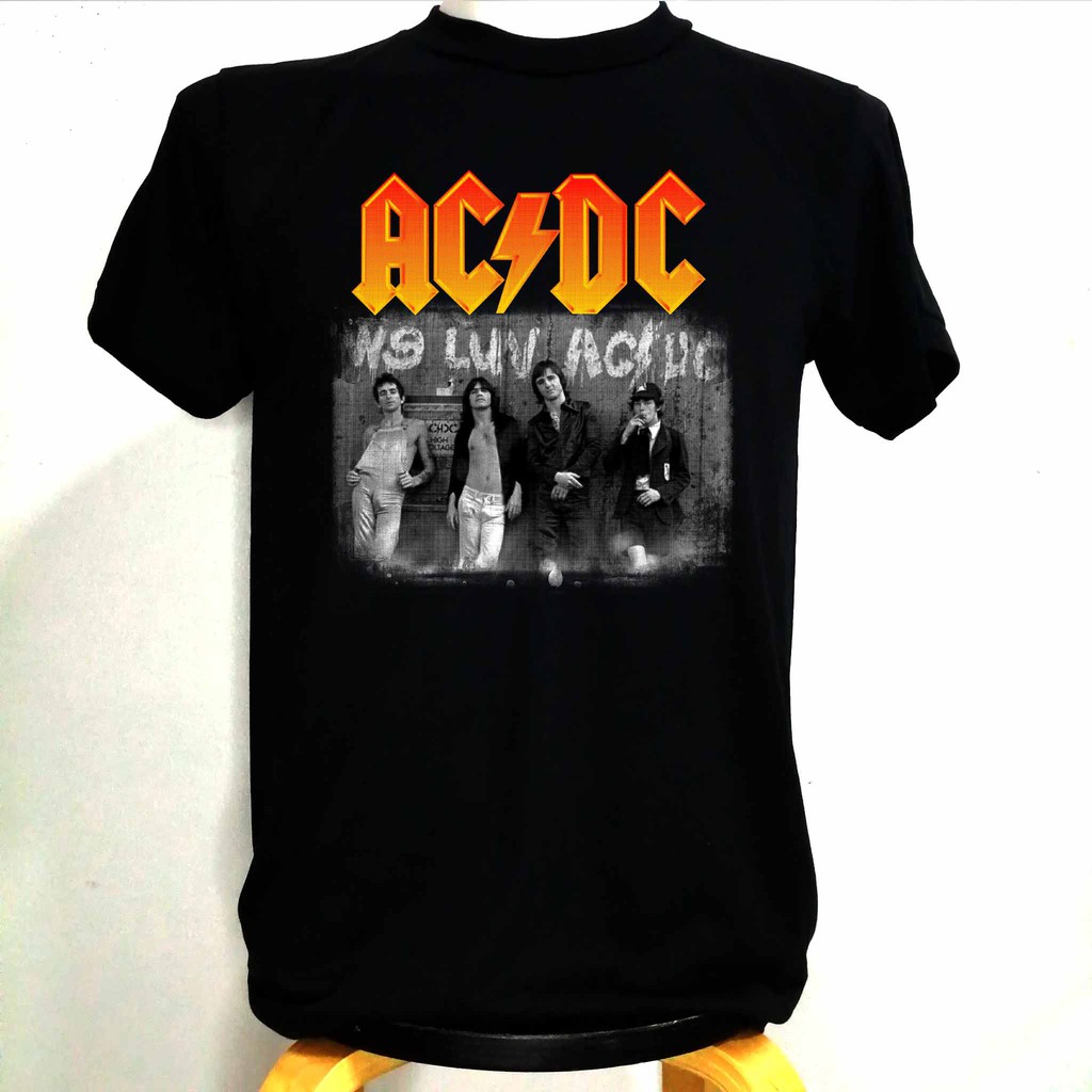 เสื้อวงดนตรีลายac-dc