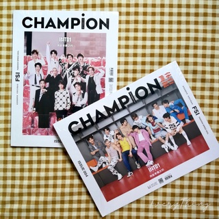 [พร้อมส่ง]🔥 นิตยสาร Champion ปก into1 เวอร์ชั่น A และ B (เล่มเปล่า) ♥♥♥♥♥♥