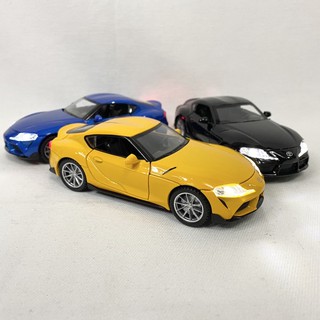 รถโมเดลเหล็ก โตโยต้า ซูปร้า TOYOTA SUPRA GR 🔥🤩สเกล 1/32 โครตสวย มีไฟมีเสียง ยาว 6 นิ้ว😍✨มาใหม่