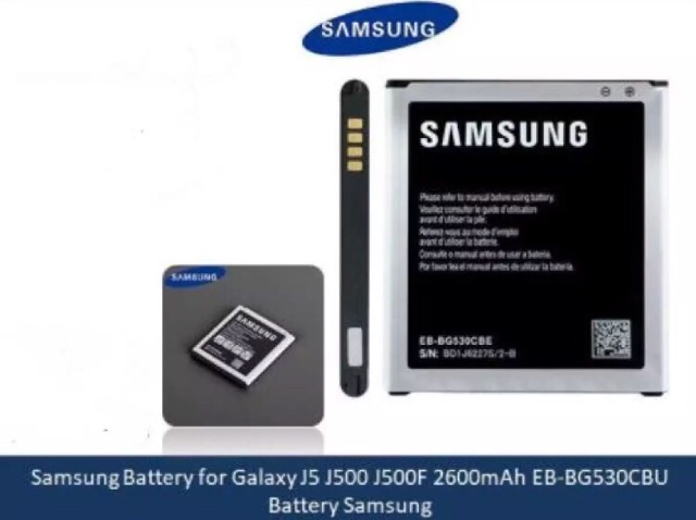 ภาพหน้าปกสินค้าแบตเตอรี่ Samsung J5 (J500) Battery3.85V 2600mAh ประกัน6เดือน แบตJ5 J5 จากร้าน cpshop666 บน Shopee