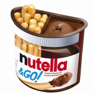 ภาพหน้าปกสินค้าหมดอายุ 2/2024 พร้อมส่ง Nutella & Go นูเทลลาพร้อมบิสกิตแท่ง 48g / 52g ช็อคโกแลต นูเทลล่า ที่เกี่ยวข้อง