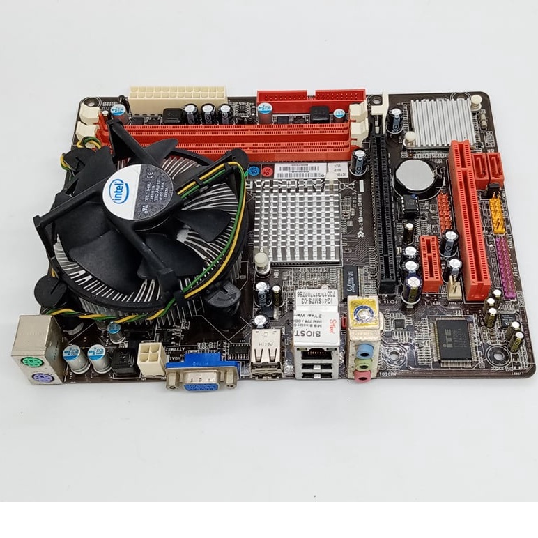 เมนบอร์ด BIOSTAR G41D3C VER 7.0 + ซีพียู Intel® Core™2 Duo E7300 แคช 3M ...