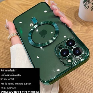 เคสโทรศัพท์ เคสโทรศัพAple  xr change 14pro ultimate version เปลือกโทรศัพท์มือถือแม่เหล็ก xsmax เปลี่ยน 13PM ฟิล์มเลนส์