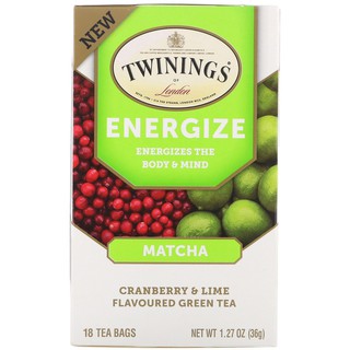 ขายแยกซอง 2กรัม Twinings, Energize Herbal Tea