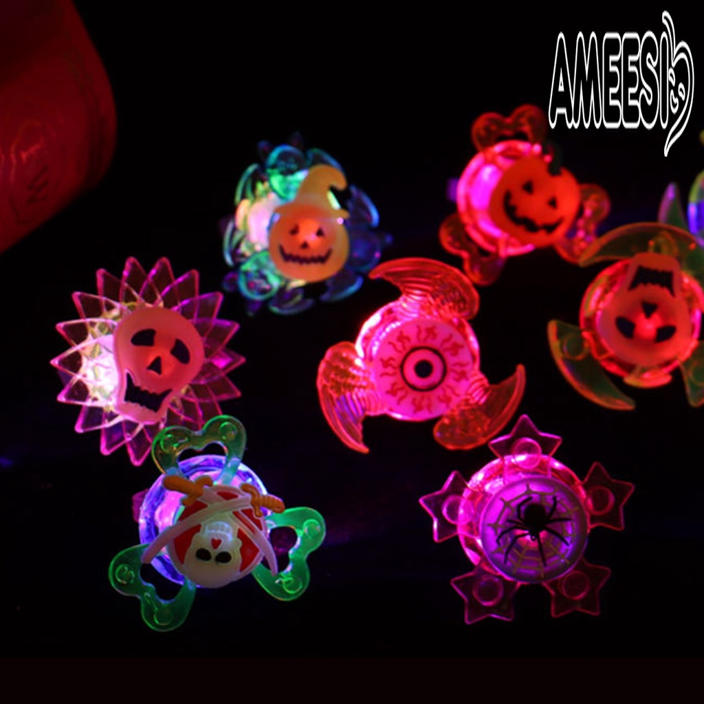 ameesi-แหวนไฟ-led-เรืองแสง-หมุนได้-สว่างมาก-ขนาดกะทัดรัด-พกพาง่าย-สีสันสดใส-เพื่อความบันเทิง-ฮาโลวีน-ของเล่นสําหรับเด็ก-ของขวัญวันเกิด