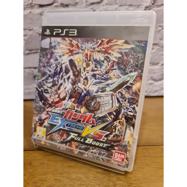 แผ่นเกมส์-ps3-playstation-3-เกม-gundam-extreme-vs-full-boost