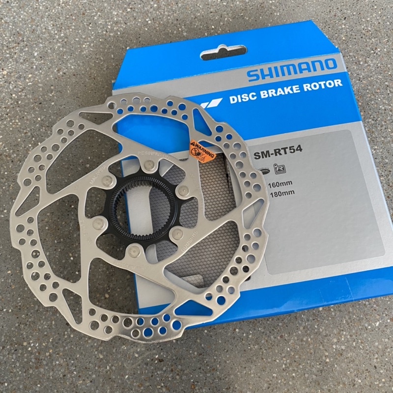 ใบดิสเบรค จักรยาน Shimano SM-RT54 ขนาด 160mm มีกล่อง | Shopee Thailand