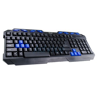 USB Keyboard MD-TECH (KB-222M) Black/Blue