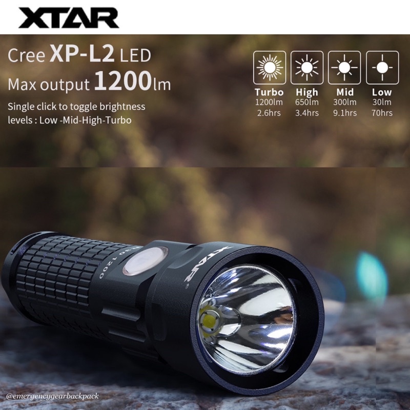 xtar-r30-1200lms-226m-edc-flashlight