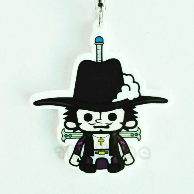 แดรคูล มิฮอว์ค ตาเหยี่ยว Mihawk วันพีช พวงกุญแจ อนิเมะ ฟิกเกอร์ โมเดล ...