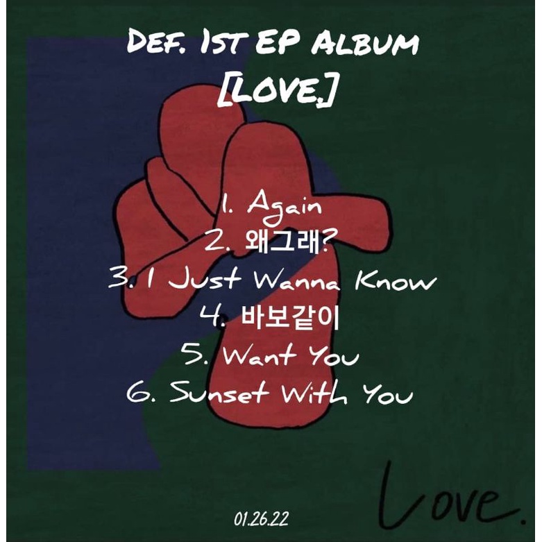 พร้อมส่ง-อัลบั้ม-jayb-def-ep-album-vol-1-love