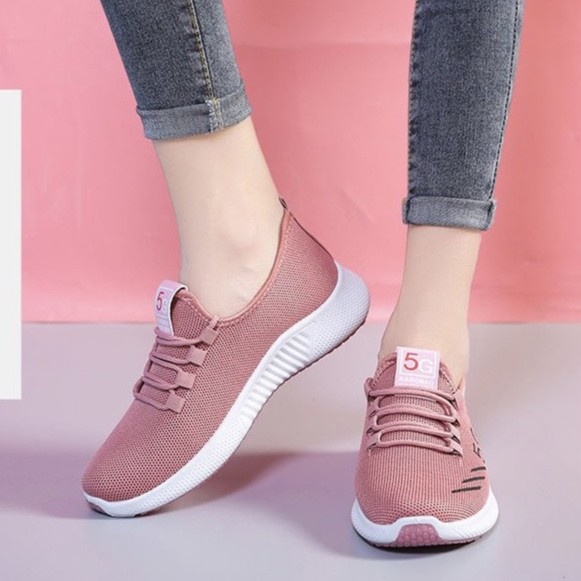 ภาพสินค้ารองเท้าผ้าใบ หุ้มส้น สำหรับแฟชั่นผู้หญิงรุ่นX5G จากร้าน 4.5starshop บน Shopee ภาพที่ 8