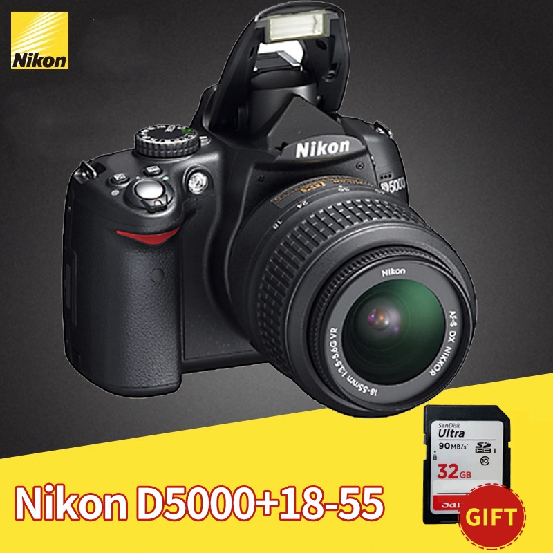 Nikon D5000 DSLR Camera with 1855mm f/3.55.6G VR Lens Kits 0SQD Shopee Thailand