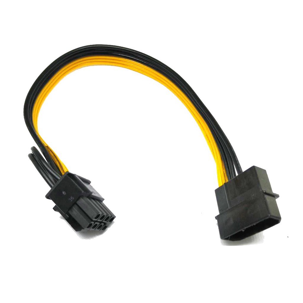 สายแปลงไฟ-ide-4-pin-to-pcie-8pin-6-2-adapter-power-cable-18awg-ยาว-20cm