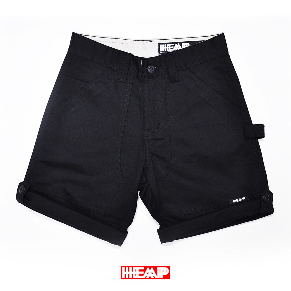 ภาพหน้าปกสินค้ากางเกงขาสั้น HEAP01 สีดำ