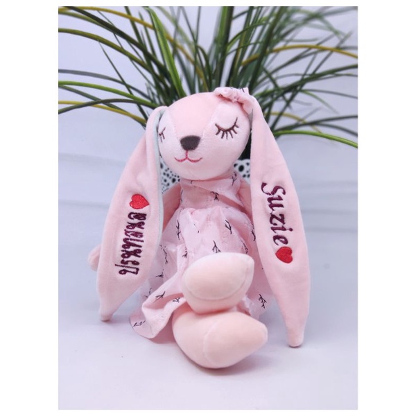 ภาพหน้าปกสินค้าลดกระหน่ำ พร้อมส่ง ตุ๊กตา ตุ๊กตากระต่าย ตุ๊กตากระต่ายหูยาว กระต่ายเน่า พร้อมปักชื่อ จากร้าน baby_for_you บน Shopee