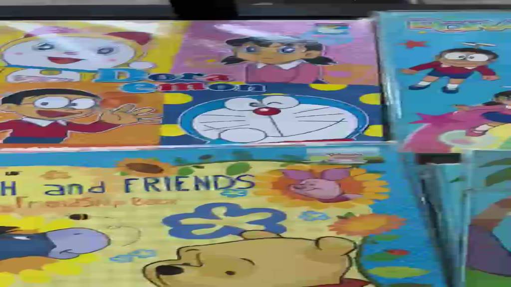 สมุดเฟรนด์ชิพ-friendship-mickeyminnie-stitch-pooh-doraemon-ของใหม่-disney-100-เล่มใหญ่-เล่มกลาง