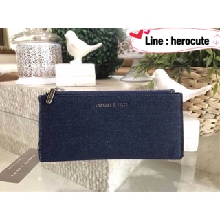 CHARLES &amp; KEITH  ZIPS WALLET ของแท้ ราคาถูก