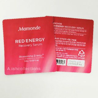 🔥Mamonde Red Energy Recover Serum 1 ml🔥 แท้ 💯 %พร้อมส่ง