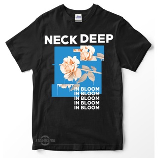 เสื้อยืดโอเวอร์ไซส์แขนสั้นโอเวอร์ไซส์เสื้อยืดทุกวันdailyเสื้อยืด DEEP 2 IN BLOOM พรีเมี่ยม ป๊อปพังก์ กรีนเดย์ blink182 s