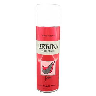 Berina Hair Spray New Fragrance สเปรย์ฝุ่น เบอริน่า 400ml. จัดแต่งทรงผมให้อยู่ทรงได้นานตลอดวัน 0019