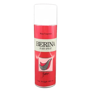 Berina Hair Spray New Fragrance สเปรย์ฝุ่น เบอริน่า 400ml. จัดแต่งทรงผมให้อยู่ทรงได้นานตลอดวัน 0019