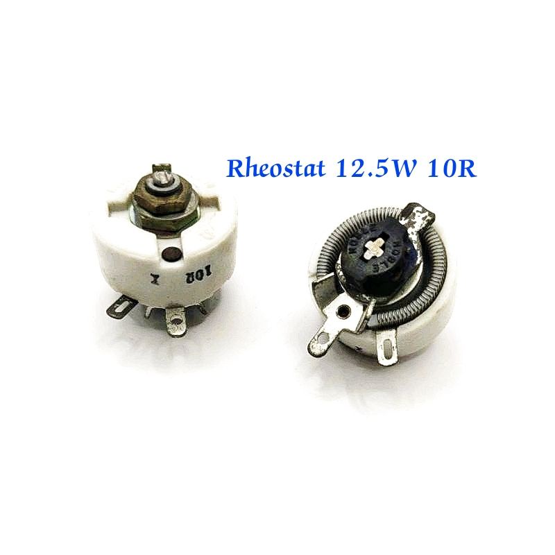 Rheostat 12.5W 10R RHP10 NOBLE ปรับค่าโดยไขควงปรับที่เกือกม้า 👉สินค้า ...