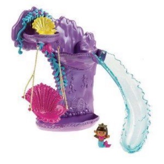 Dora the Explorer Swing &amp; Splash Mermaid Adventure Bath Playset