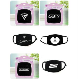 พร้อมส่งMaskลายหมี/Got7/ikon/seventeen/blackpink