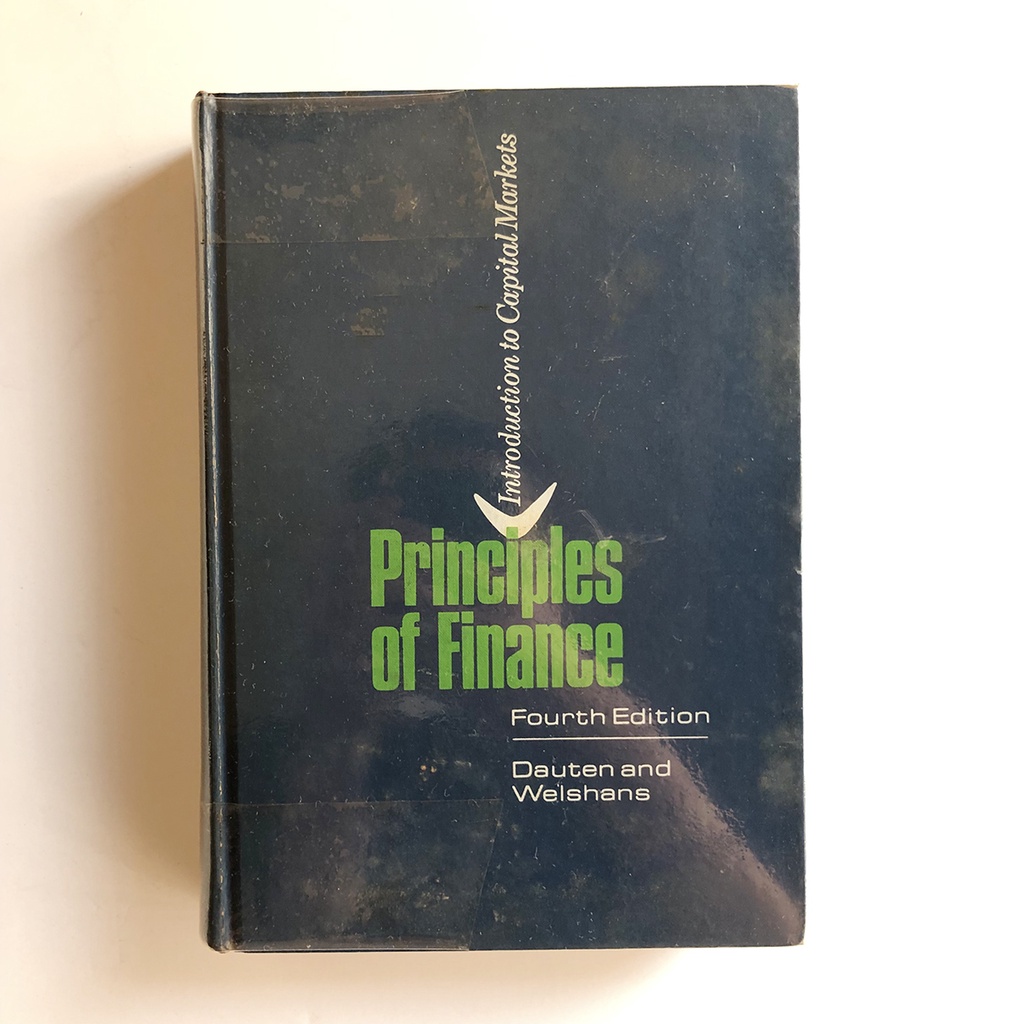 หนังสือ-principles-of-finance-introduction-to-capital-markets-มือสอง