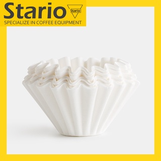 Stario กระดาษกรองกาแฟ กรองกาแฟ กระดาษดริป แบบหยัก กระดาษกรอง แบบหนา ดริปกาแฟ (50ชิ้น)