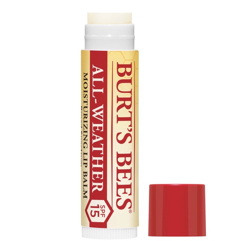 Burt’s Bees ALLWEATHER SPF 15 MOISTURIZING LIP BALM ลิปบาล์มกันแดด