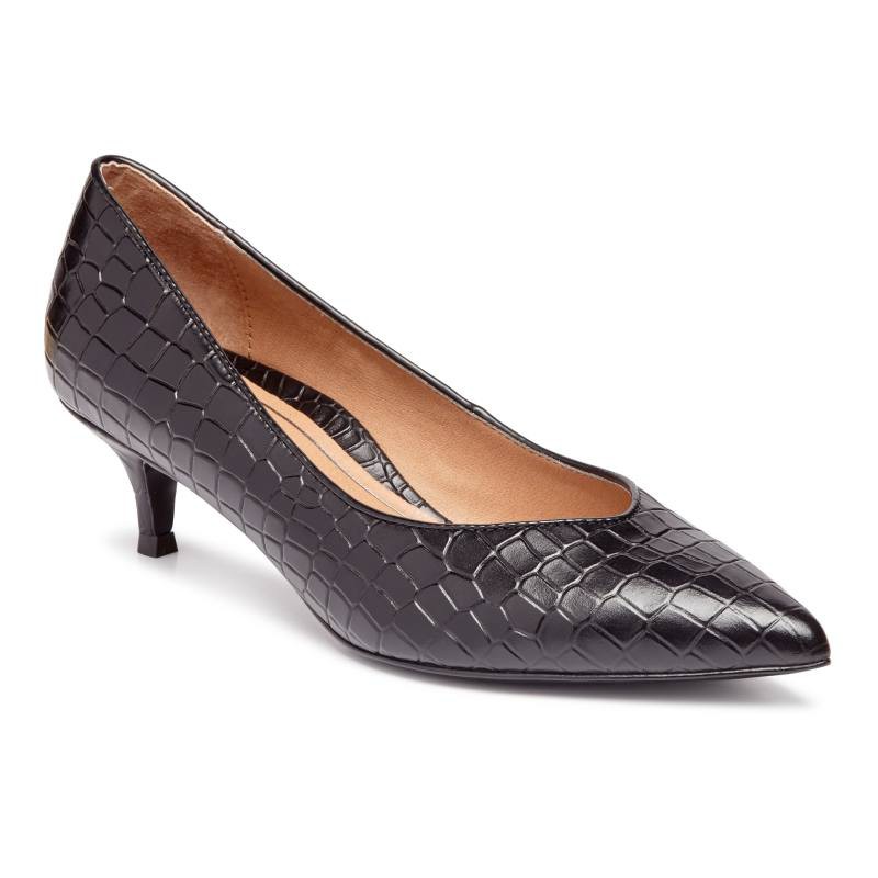 VIONIC รองเท้าส้นสูง รุ่น JOSIE CROC สี BLACK | Shopee Thailand
