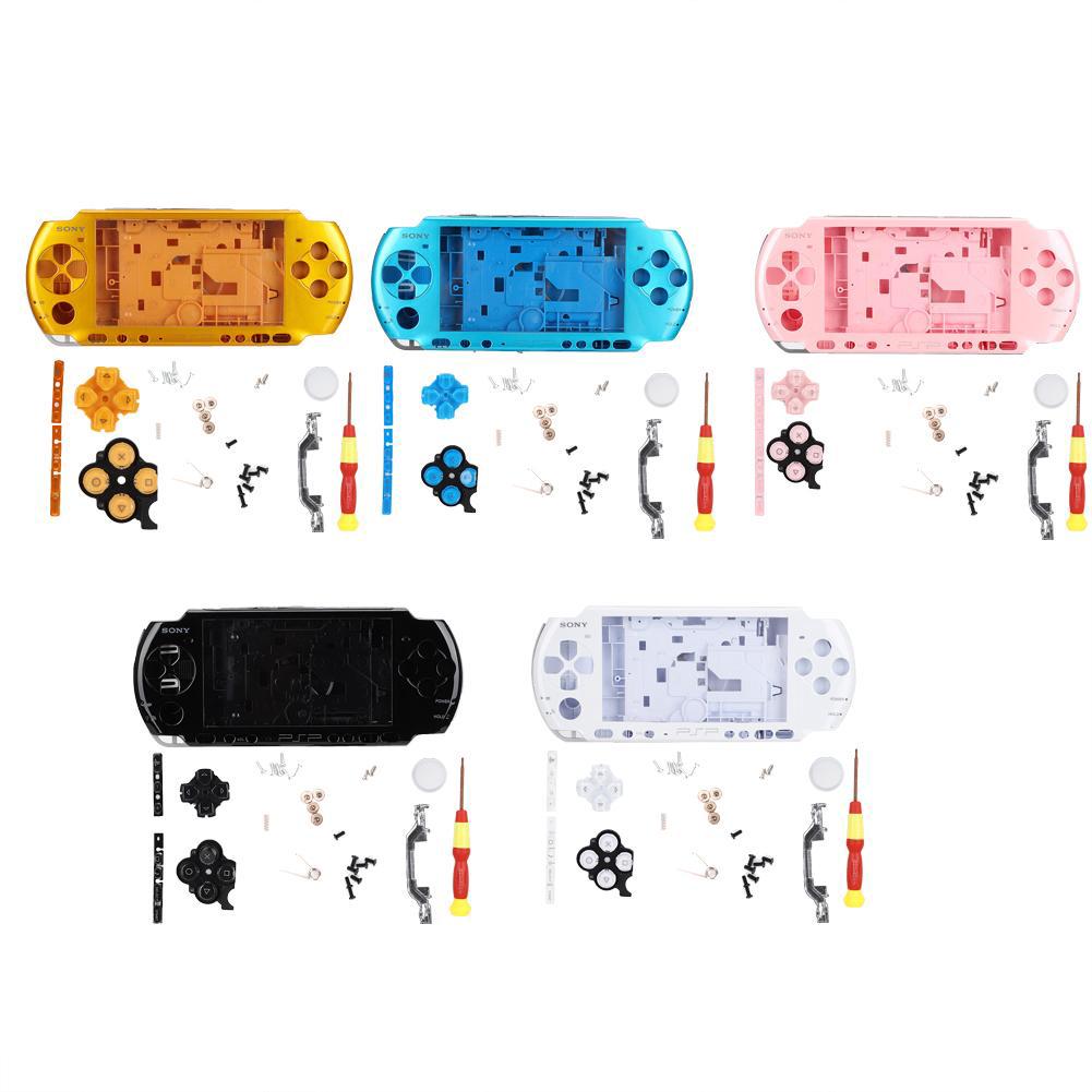 เคสคอนโซลเกม แบบเต็ม พร้อมไขควง สวมใส่ได้ ขนาดกะทัดรัด สําหรับ PSP3000