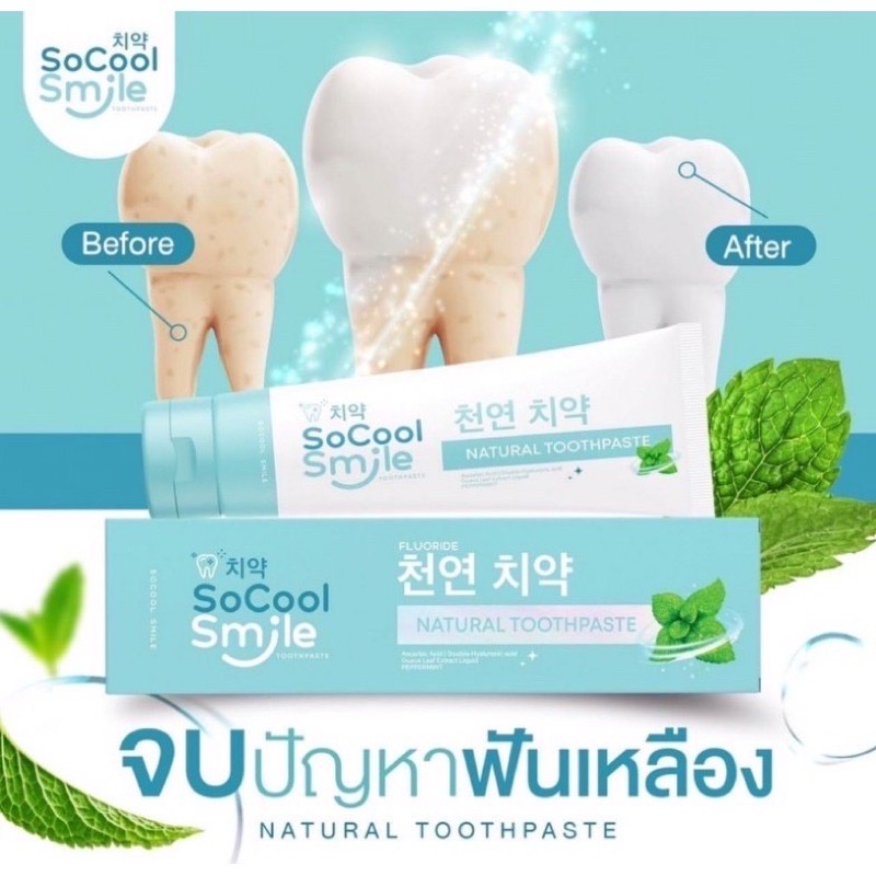 ยาสีฟันโซคูลสมายด์-ยาสีฟันสมุนไพร-socool-smile-ขนาด-80-กรัม-ยาสีฟันโซคูลสมาย-ยาสีฟันโซคูล