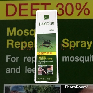 สเปร์ย จังโก้ 30 DEET 30% ใช้ไล่ยุง และทาก 100 ml mosquito repellent spray