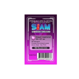 [Siam Board Games] Sleeves - ซองใส สยามบอร์ดเกม 90m *ไม่ดูดโฮโลแกรม* (การ์ดไอดอล การ์ดสะสม / Pokemon / MTG / Board Game)