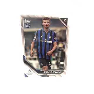 2021-22 Topps UEFA Champions League Soccer Cards Atalanta