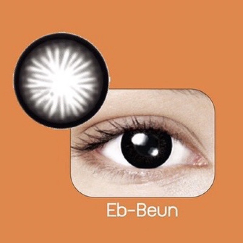 กล่องส้ม-eb-beun-บิ๊กอายส์-สีดำ-คอนแทคเลนส์-maxim-contact-lens-สายตาสั้น-ค่าสายตา-12-00-บิ๊กอาย-bigeyes-ตาโต-เน้นขอบ