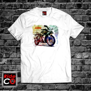 เสื้อคนอ้วนผญ - เสื้อยืด RIDECO รุ่น KTM RC390